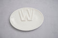 A-Z Letter Platter