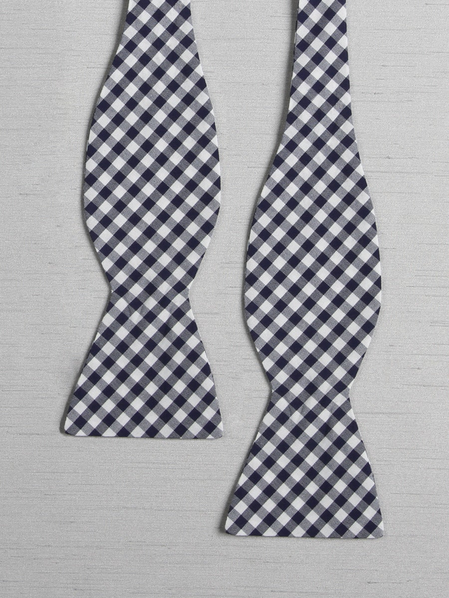 Gingham Bow Tie