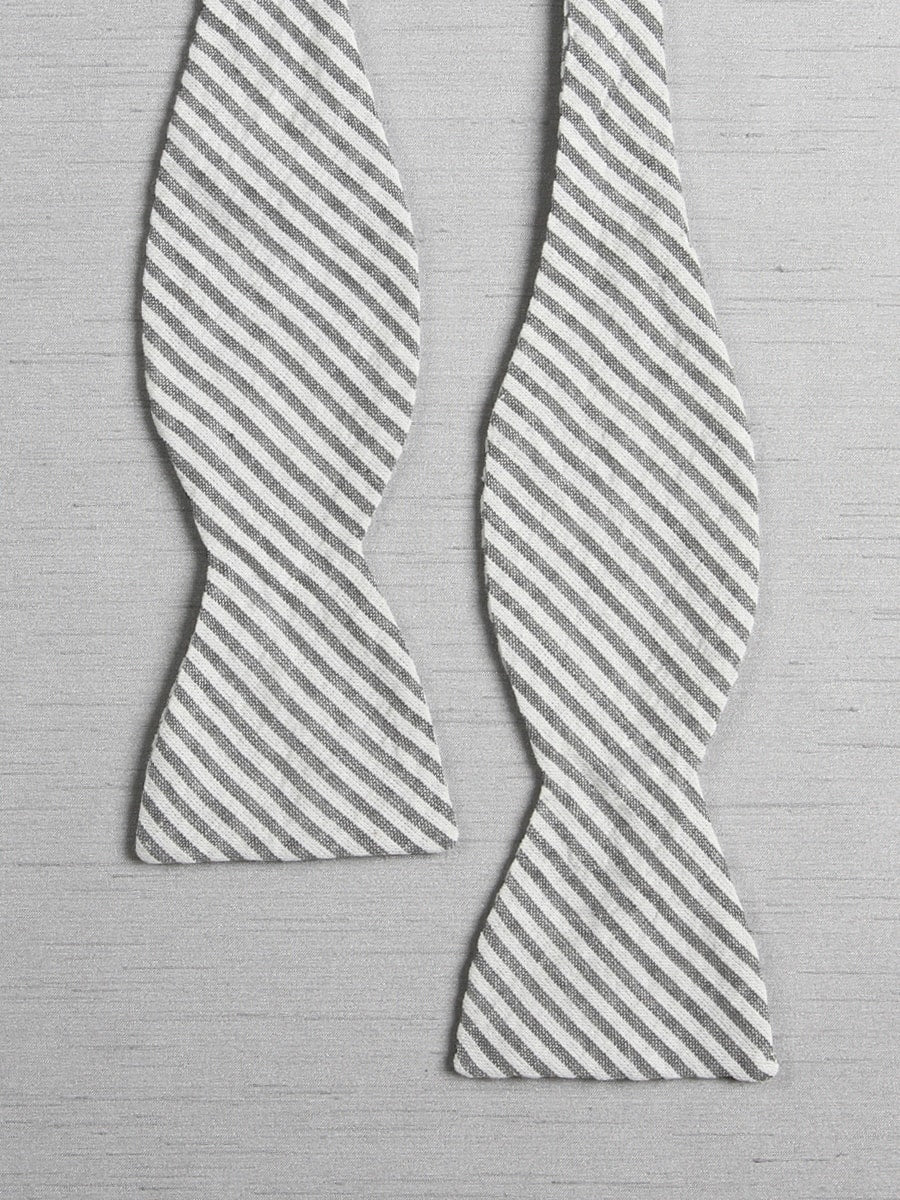 Seersucker Bow Tie