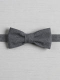 Chambray Pre-Tied Bow Tie