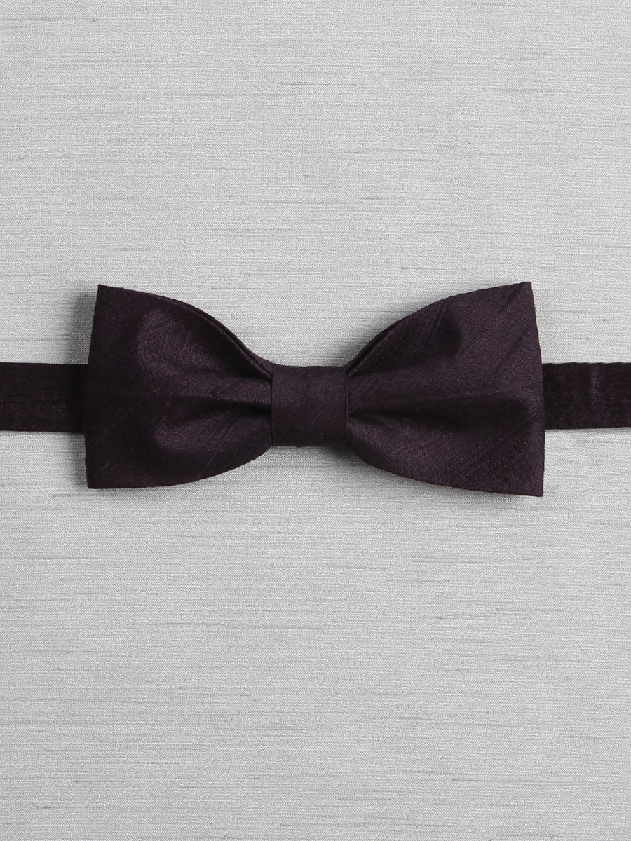 Silk Dupioni Pre-tied Bow Tie