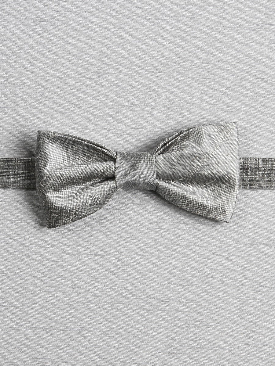 Silk Dupioni Pre-tied Bow Tie