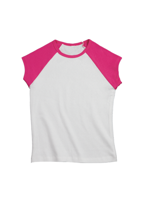 Cap Sleeve Tee Pink-LG