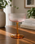 Coupe Glass - Single & Two-toned