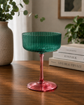 Coupe Glass - Single & Two-toned