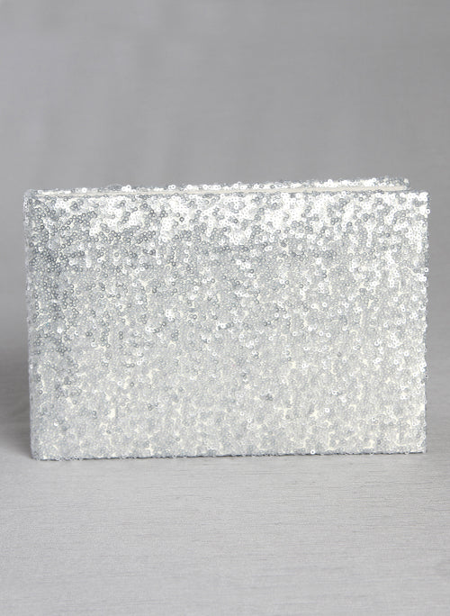Elsa Matte Sequin Guest Book