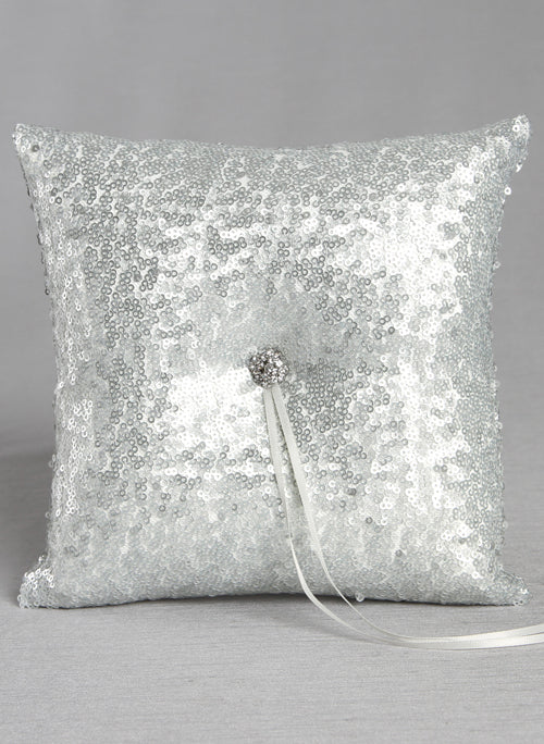 Elsa Matte Sequin Ring Pillow
