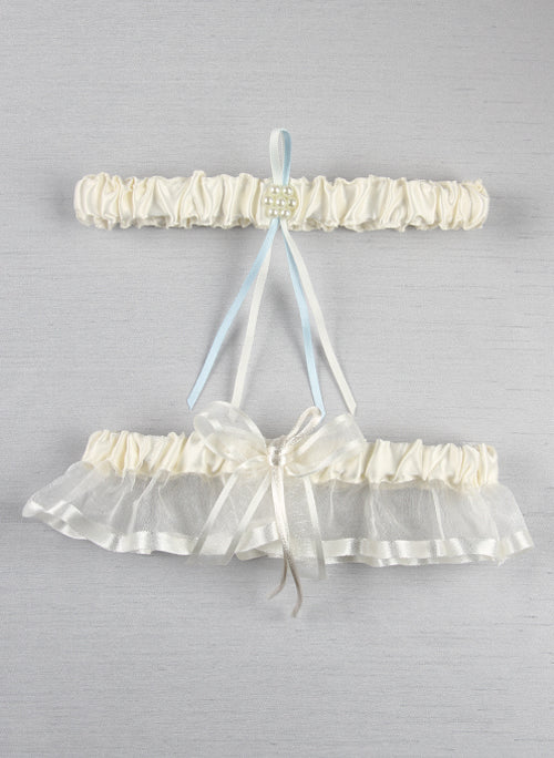 Simplicity Bridal Garter Set