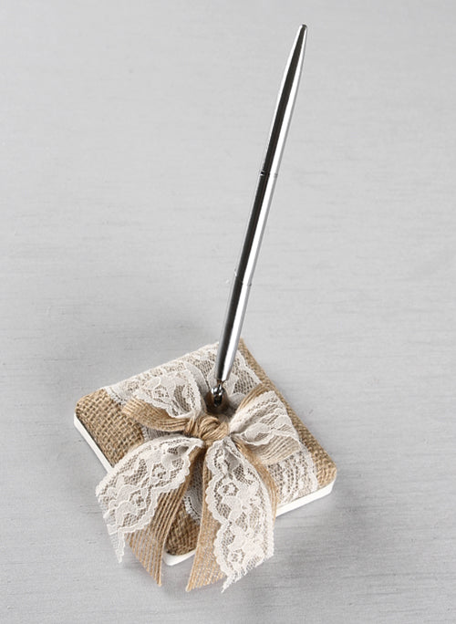 Country Romance Pen Holder