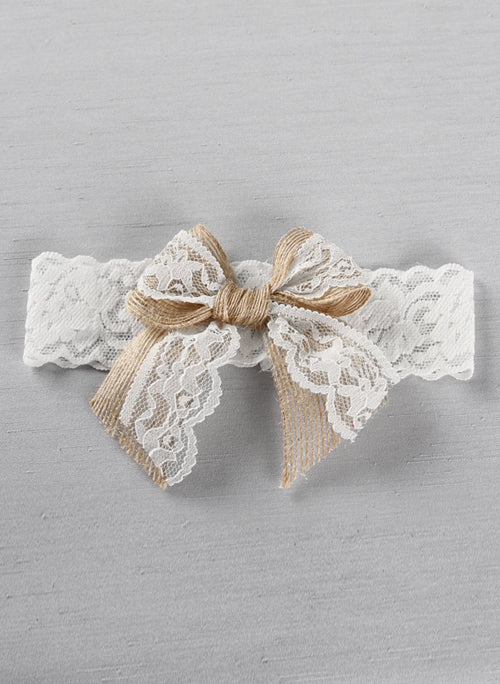 Country Romance Bridal Garter