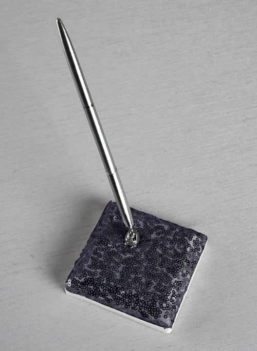 Elsa Shiny Sequin Pen Holder