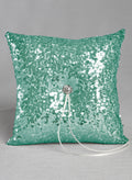 Elsa Shiny Sequin Ring Pillow