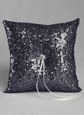 Elsa Shiny Sequin Ring Pillow