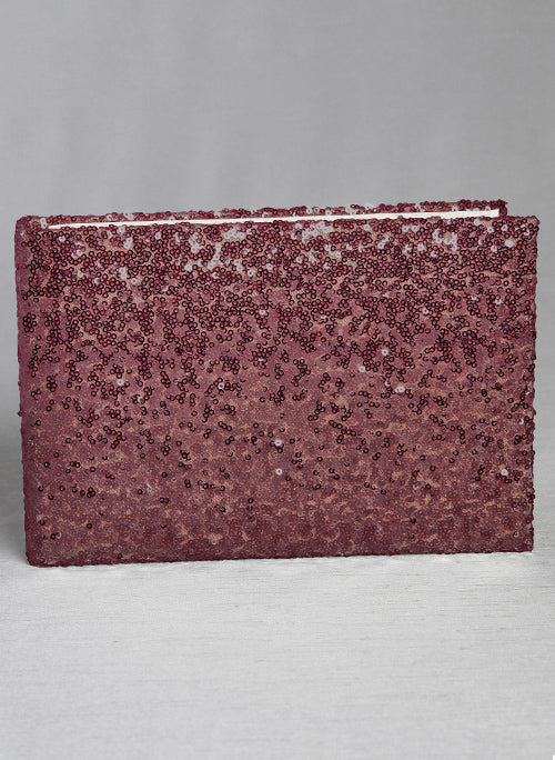Elsa Shiny Sequin Guest Book