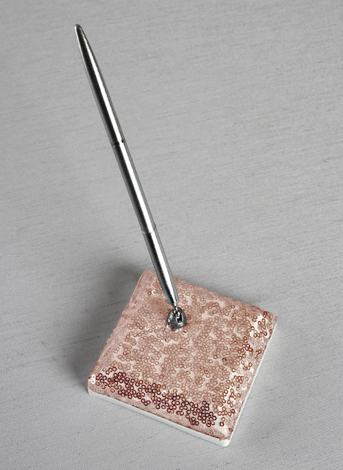 Elsa Shiny Sequin Pen Holder