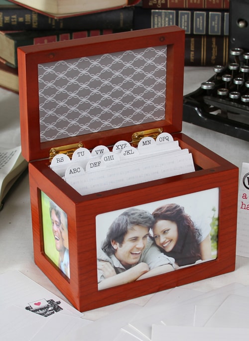 Guest Card Box - Cherry