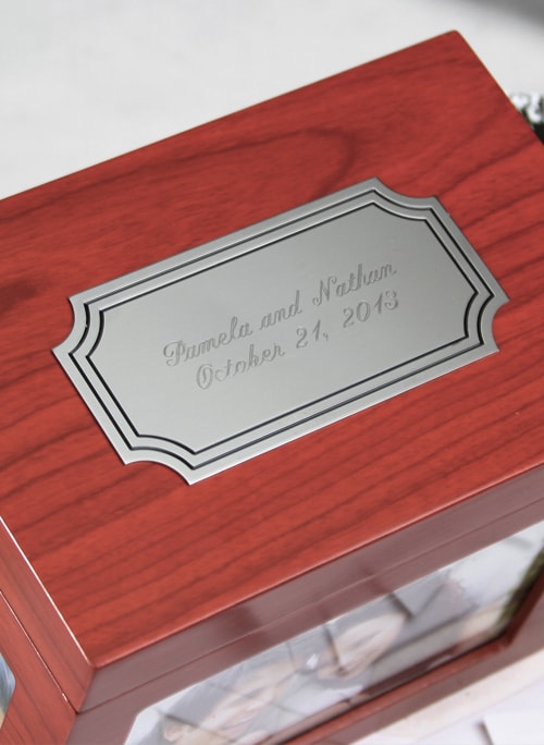 Guest Card Box - Cherry