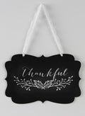 Chalkboard Sign