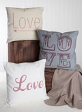 LOVE Canvas Decor Pillow