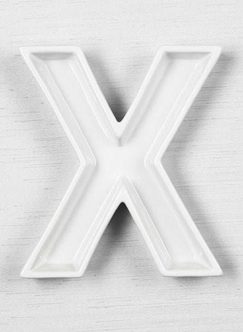 Greek Letter Dishes