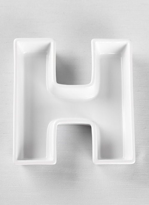 Greek Letter Dishes