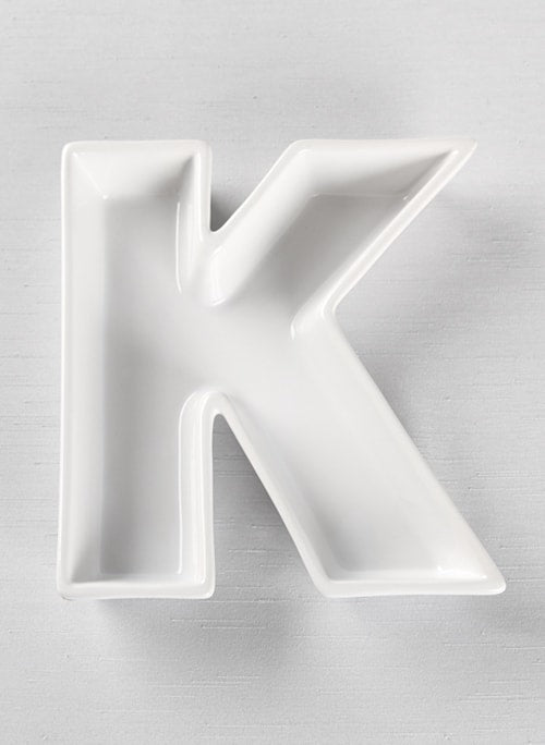 Greek Letter Dishes
