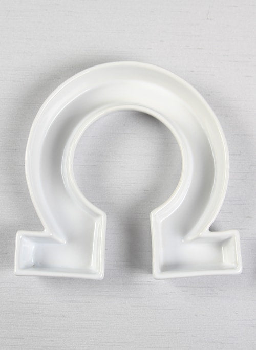 Greek Letter Dishes