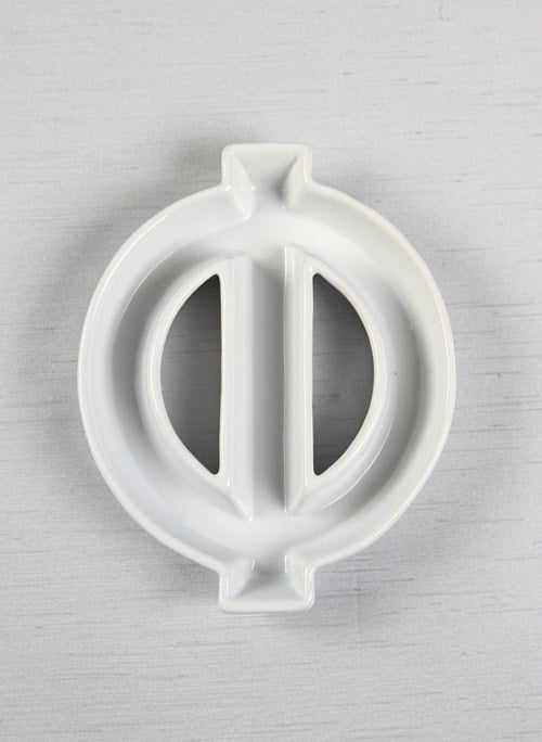 Greek Letter Dishes