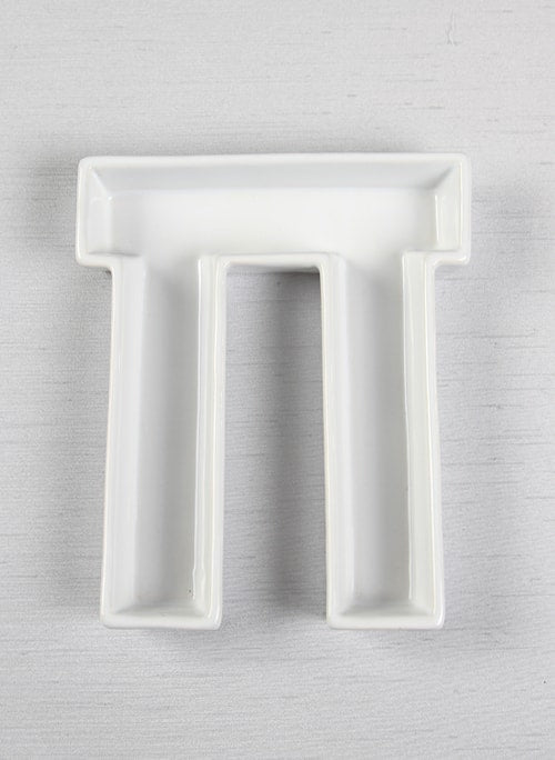 Greek Letter Dishes