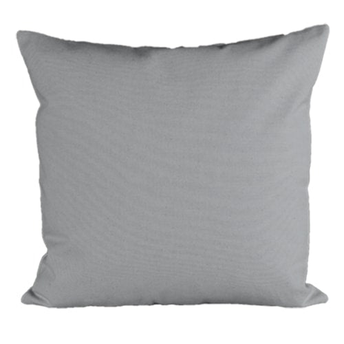 Canvas Décor Pillow, Grey