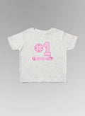 #1 Flower Girl Toodler Tee