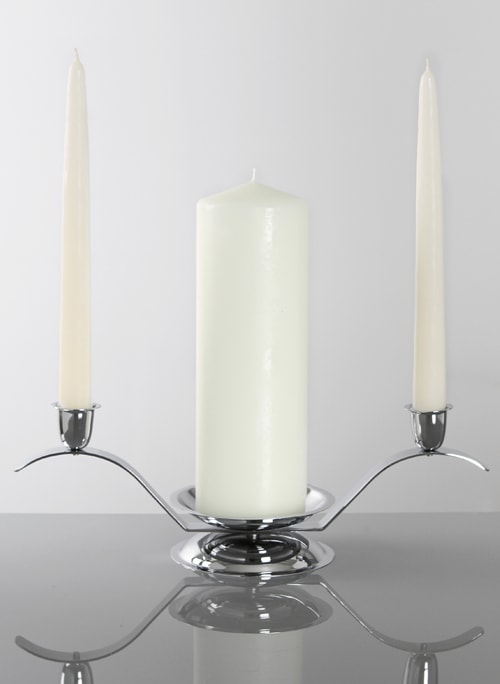 Tri-Unity Holder, Silver