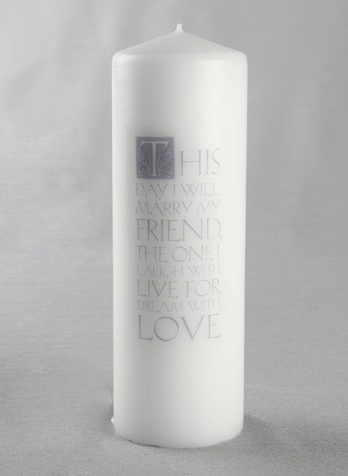 This Day... Pillar Candle