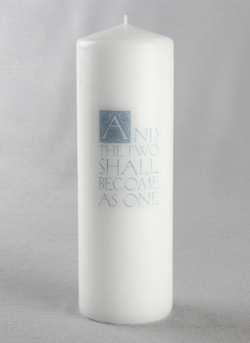 And the Two... Pillar Candle