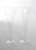 Swirl Toasting Flutes Set