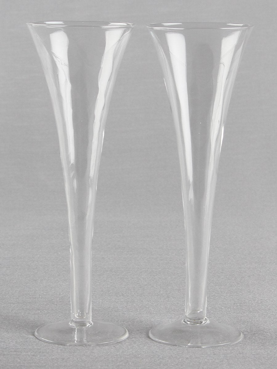 Swirl Toasting Flutes Set
