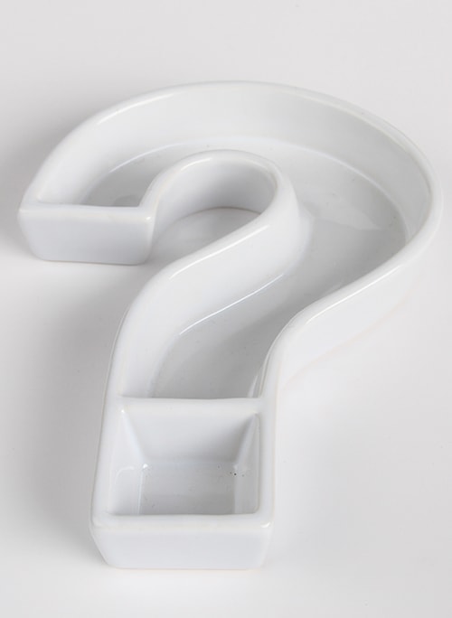 Dish, Question Mark (?)
