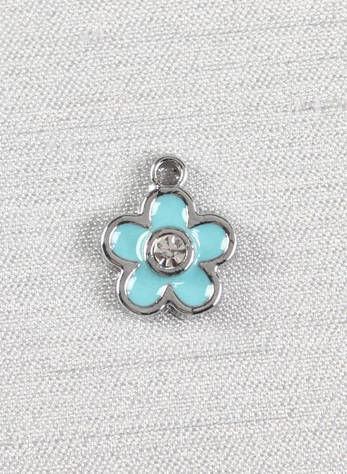 Flower Charm, Blue