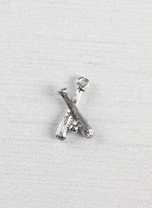 Baseball Bats Charm