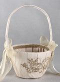 Bella Donna Flower Girl Basket