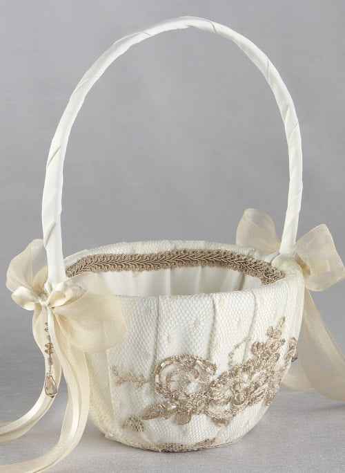 Bella Donna Flower Girl Basket