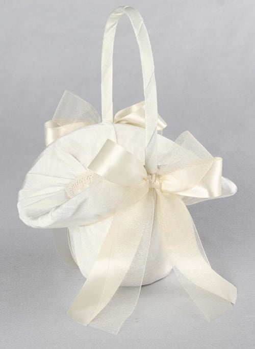 Tres Beau Flower Girl Basket