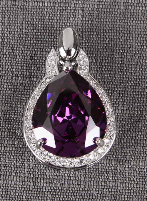 Rhinestone Encrusted Pendant