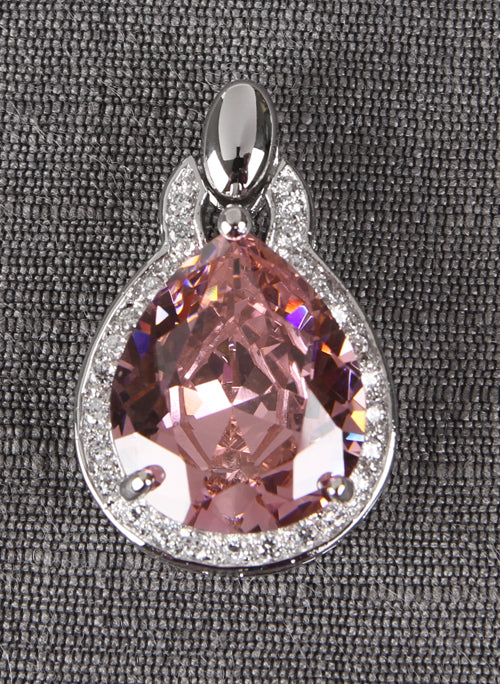 Rhinestone Encrusted Pendant