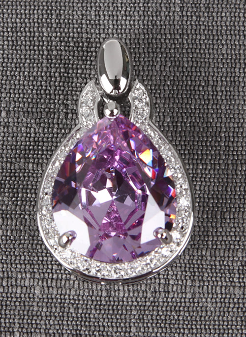 Rhinestone Encrusted Pendant