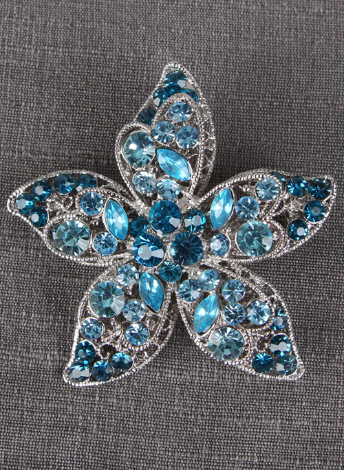 Starflower Pins, Blue