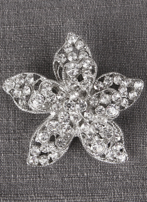 Starflower Pins, Clear