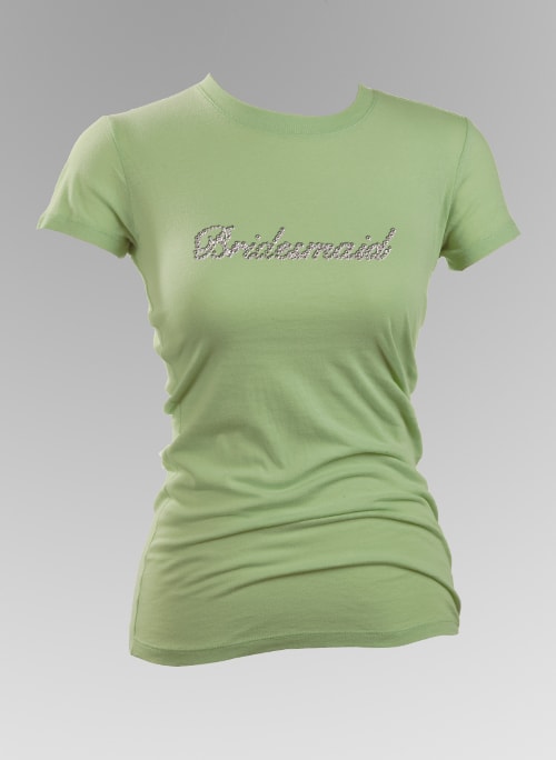 Bridesmaid Rhinestone T-Shirt