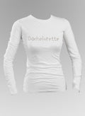 Bachelorette Rhinestone Long Sleeve Top