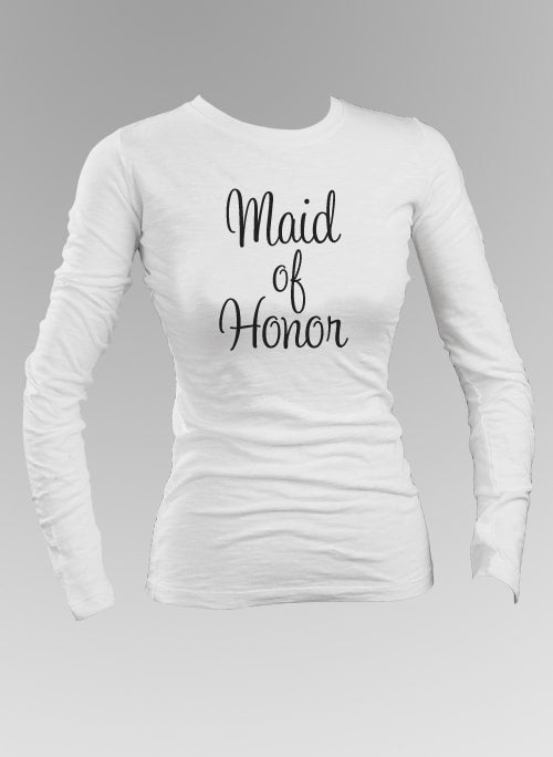Wedding Party Long Sleeve